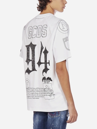 Shop Gcds Napoli Cotton T-shirt