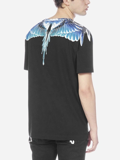Shop Marcelo Burlon County Of Milan Wings Cotton T-shirt