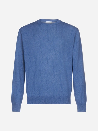 Shop Etro Paisley Motif Cotton Sweater