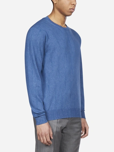 Shop Etro Paisley Motif Cotton Sweater
