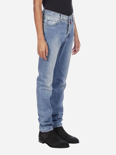 Shop Kiton Jeans Slim-fit