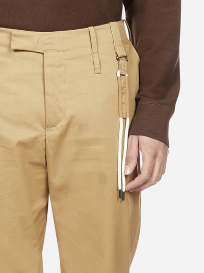 Shop Craig Green Pantaloni Slim-fit In Cotone Stretch Con Cordino