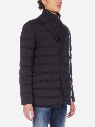 Herno Quilted Down Jacket Casual Jackets And Parka Blue