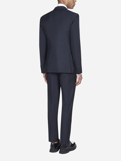 Shop Prada Wool And Mohair Suit