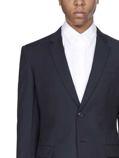 Shop Prada Wool And Mohair Suit