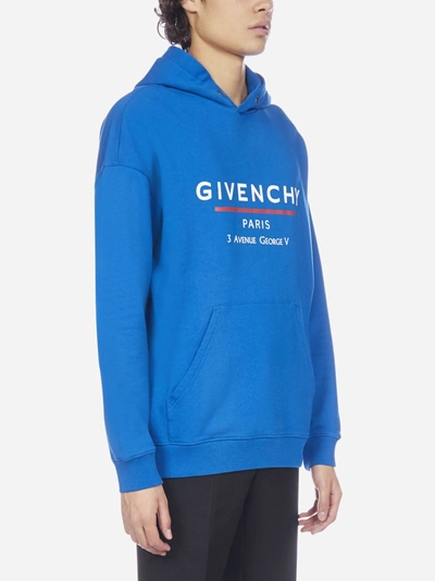 Shop Givenchy Logo Cotton Hoodie