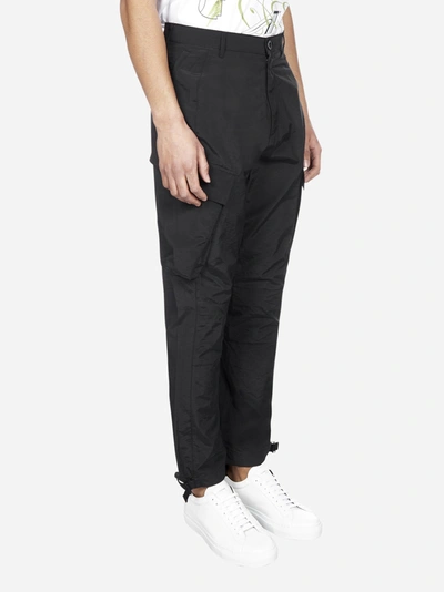 Shop Givenchy Pantaloni Cargo In Misto Cotone