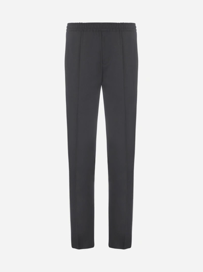 Shop Givenchy Pantaloni Sportivi In Lana