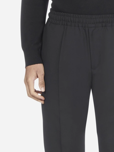 Shop Givenchy Pantaloni Sportivi In Lana