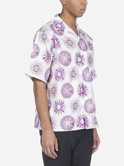 Shop Prada Printed Cotton Shirt