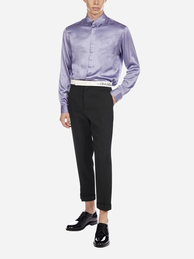 Shop Haider Ackermann Pantaloni Sartoriali In Lana Vergine