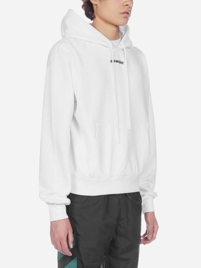 Shop Off-white Marker Arrows Oversized Cotton Hoodie