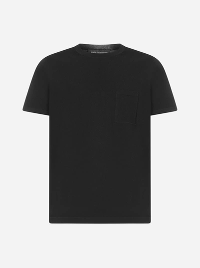 Shop Neil Barrett Chest-pocket Techno Knit T-shirt