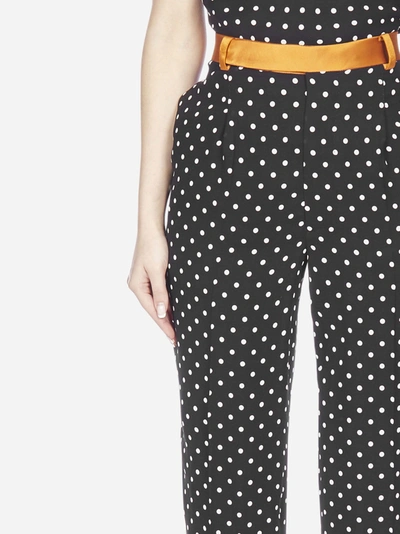 Shop Haider Ackermann Polka-dot Silk Trousers