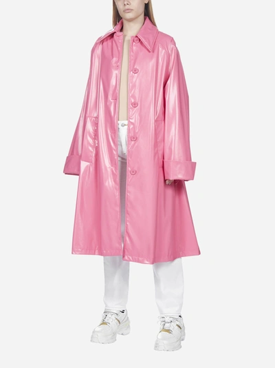 Shop Mm6 Maison Margiela Oversized Trench Coat