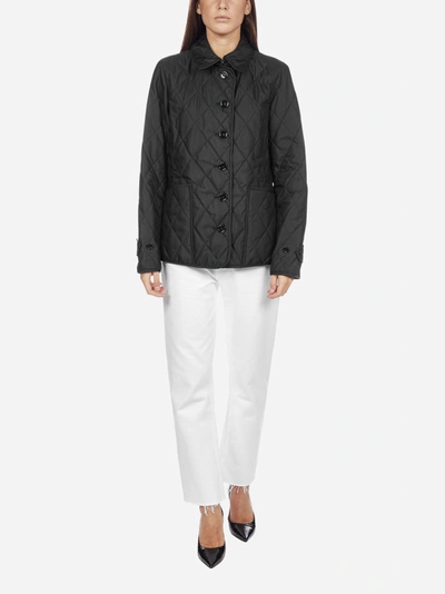 Shop Burberry Fernleigh Quilted Nylon Jacket