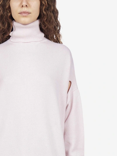 Shop Givenchy Cut-out Sleeves Cashmere Turtleneck