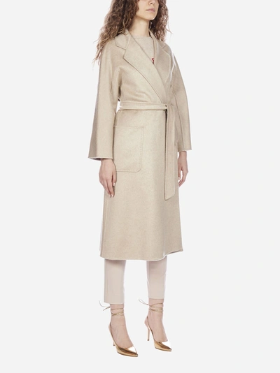 Shop Max Mara Cappotto Labbro In Cashmere