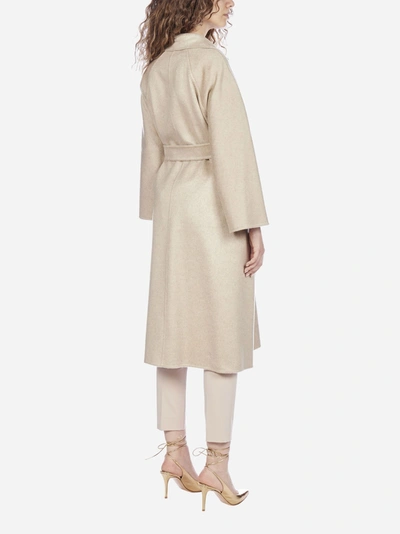 Shop Max Mara Cappotto Labbro In Cashmere