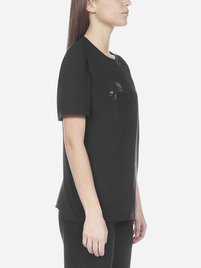 Shop Saint Laurent T-shirt In Cotone Con Logo
