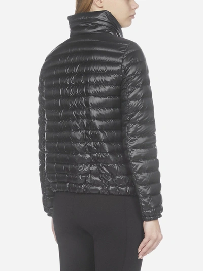 Shop Moncler Basane Quilted Nylon Short Down Jacket