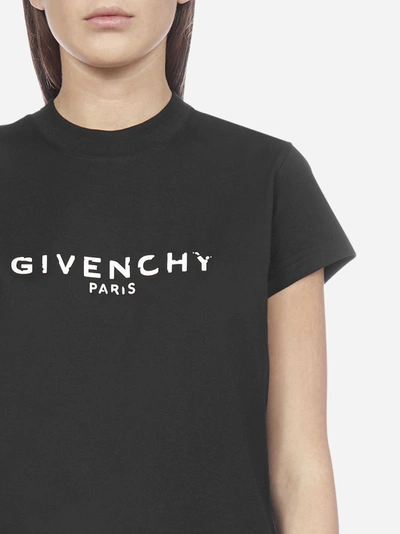 Shop Givenchy Logo Cotton T-shirt