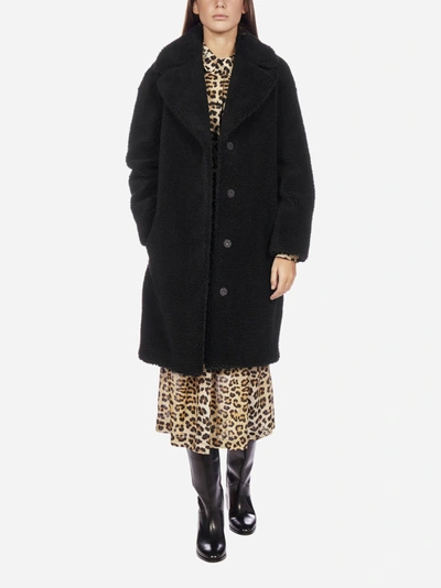Shop Stand Studio Camille Faux-shearling Coat