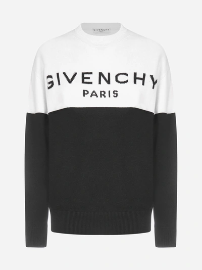 Shop Givenchy Logo Cashmere Sweater