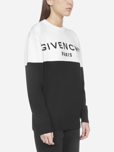 Shop Givenchy Logo Cashmere Sweater