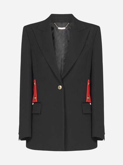 Shop Givenchy Tailored Wool Blazer