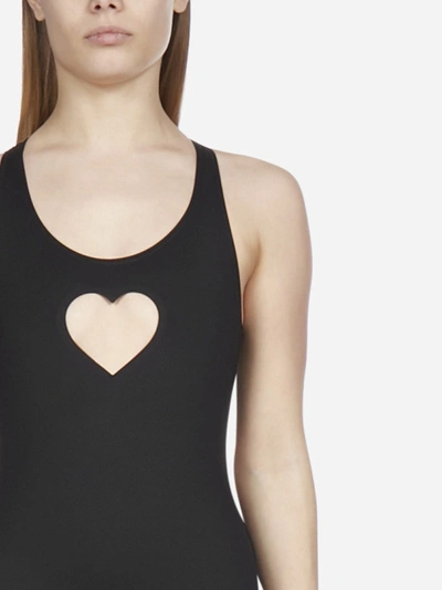 Shop Vetements Heart Laser-cut Swimsuit
