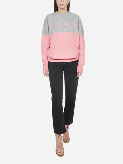 Shop Givenchy Logo Cashmere Sweater