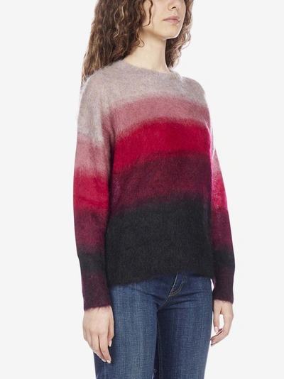 Shop Isabel Marant Étoile Drussell Striped Mohair And Wool Sweater