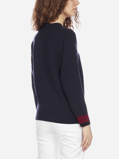 Shop Kenzo K-monogram Wool Sweater