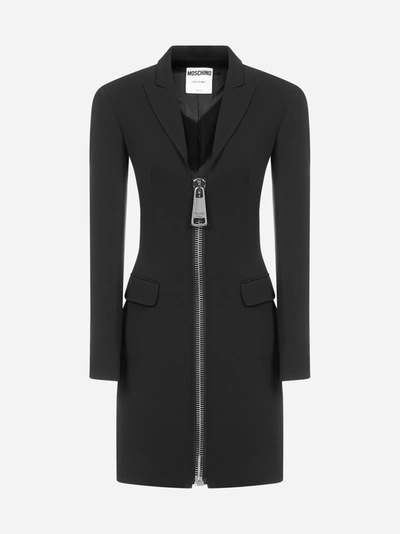 Shop Moschino Zip Viscose Blazer- Dress