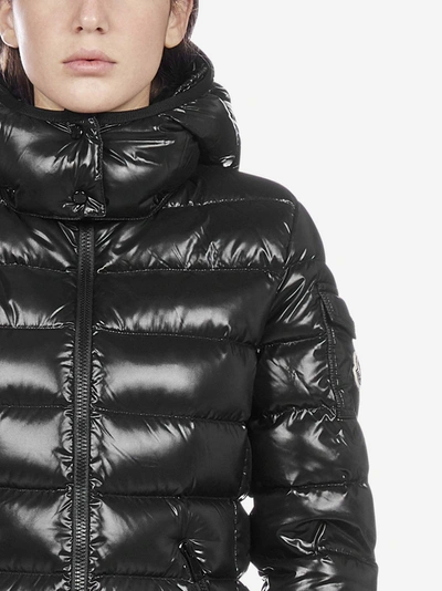 Shop Moncler Bady Hooded Quilted Nylon Down Jacket