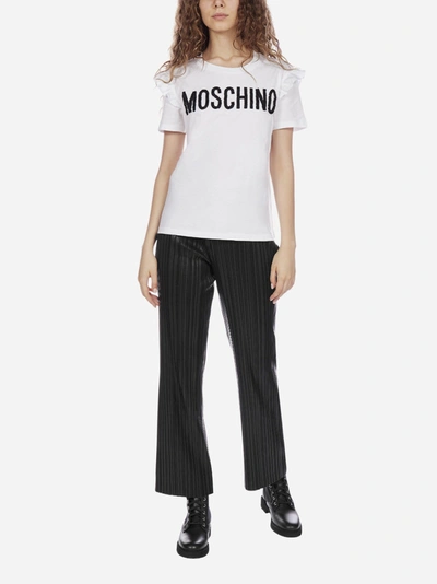 Shop Moschino T-shirt In Cotone Con Logo