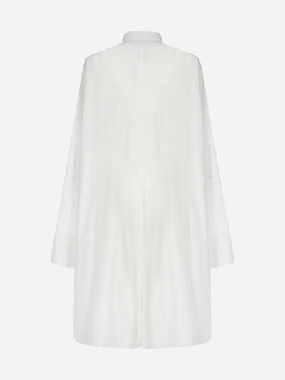 Shop Maison Margiela Oversized Nylon Raincoat