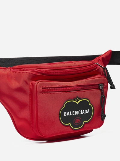 Shop Balenciaga Marsupio Explorer In Nylon Con Logo
