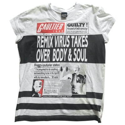 Pre-owned Jean Paul Gaultier White Cotton  Top
