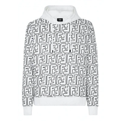 Pre-owned Fendi White Cotton Knitwear & Sweatshirts