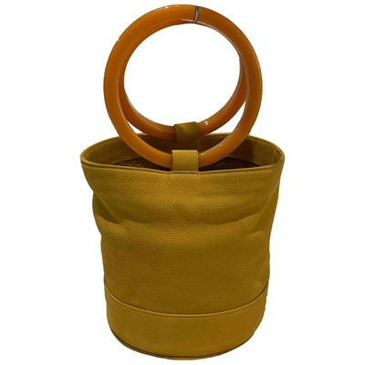 Pre-owned Simon Miller Medium Bonsai Yellow Leather Handbag
