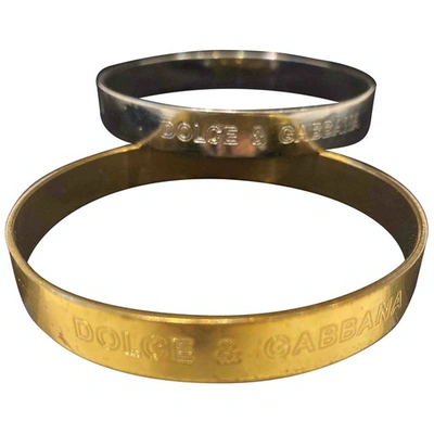 Pre-owned Dolce & Gabbana Gold Plated Bracelet