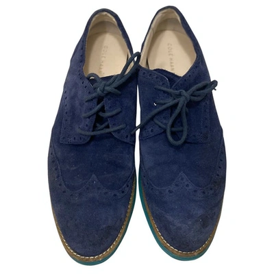 Pre-owned Cole Haan Trainers In Blue