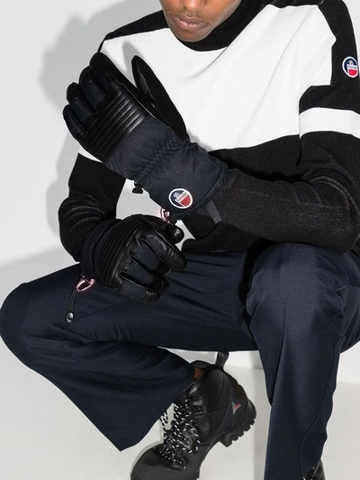 Shop Fusalp Black Albinen Ski Gloves