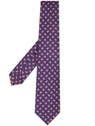 Shop Kiton Silk Tie