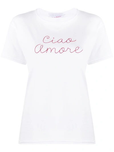 Shop Giada Benincasa T-shirts And Polos In Bianco