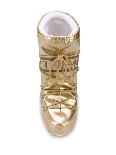 Shop Moon Boot Boots In Oro