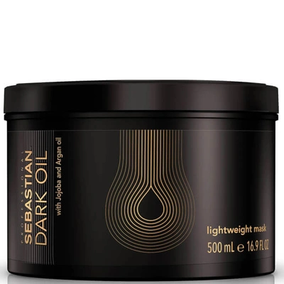 Sebastian Professional Dark Oil Lightweight Hair Mask Treatment For Smooth Shiny Hair 500ml