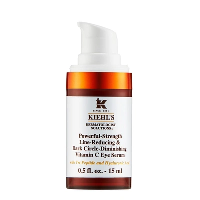 Shop Kiehl's Since 1851 Powerful-strength Line-reducing & Dark Circle-diminishing Vitamin C Eye Serum 15ml